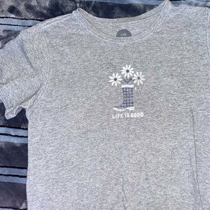 NWOT Life Is Good Tee